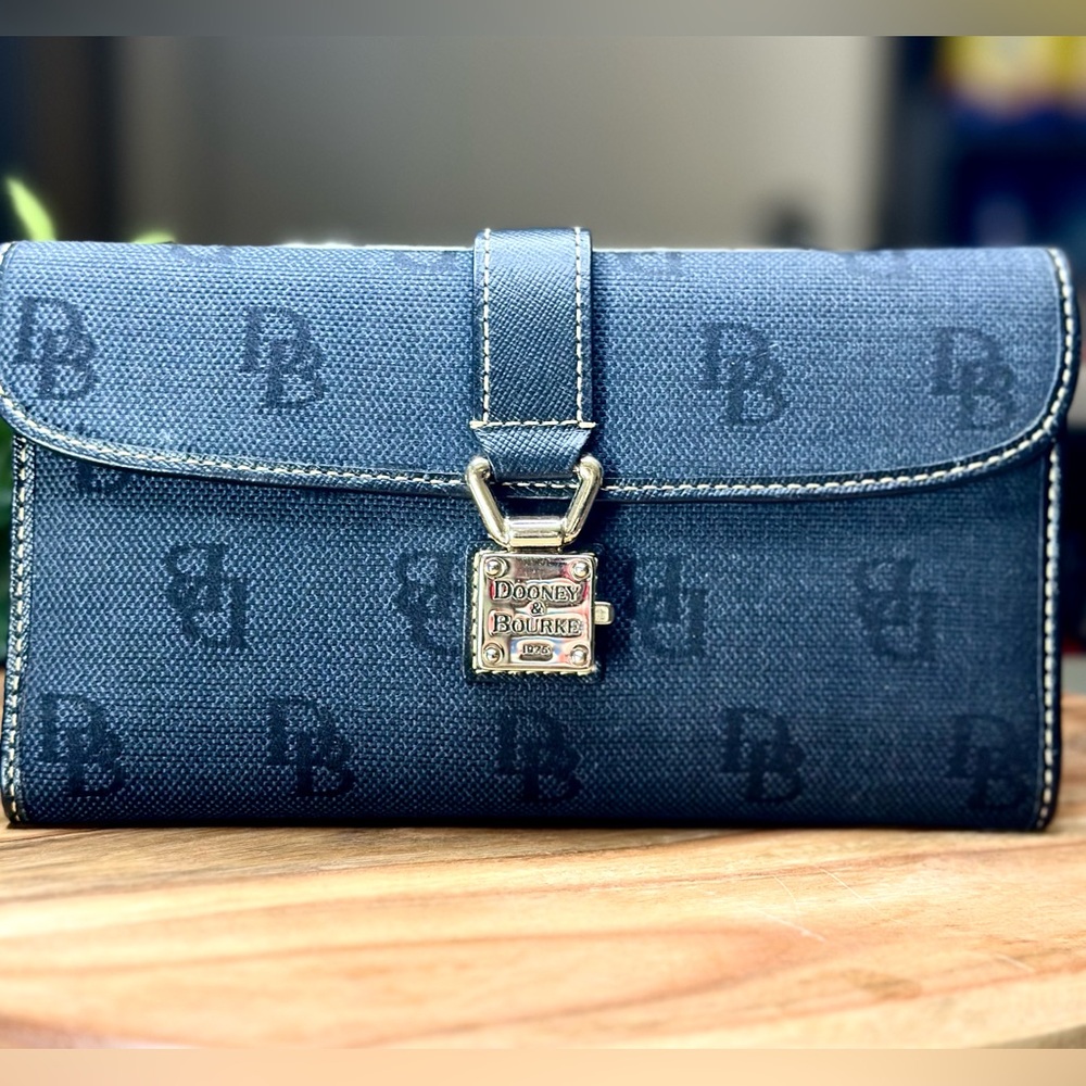 Dooney & Bourke Blue Wallet